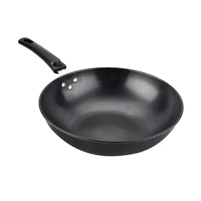 Hot Products woks chinese cast iron wok small cast iron round bottom wok