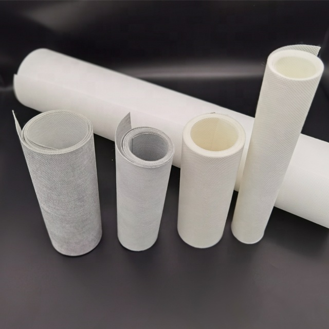 Dust Cartridge filter Paper Polyester Spunbond Nonwoven Fabric Air Filtration Media Polyester air filter media PET filter paper