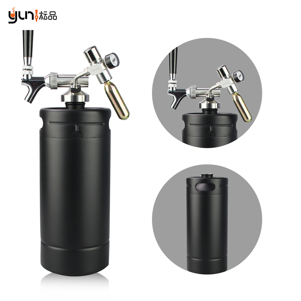 High Quality Food Grade Stainless Steel Beer Keg Set Dispenser Mini Draft Beer Keg Dispenser
