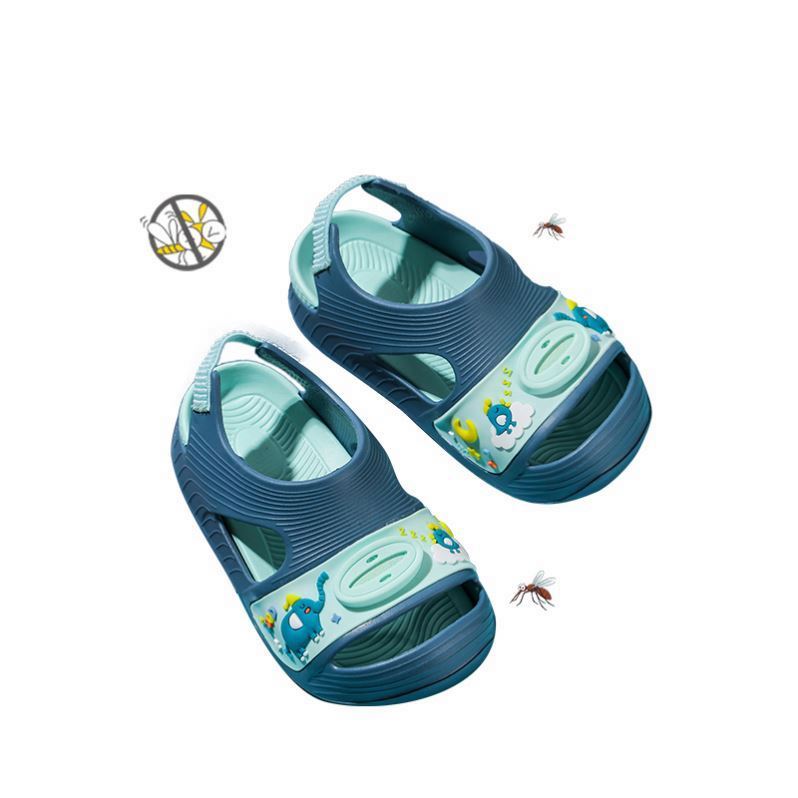 EVA Slipper Soles Sport Summer Kids Mosquito Repellent Rubber And New Printing Slide EVA Baby Sandals