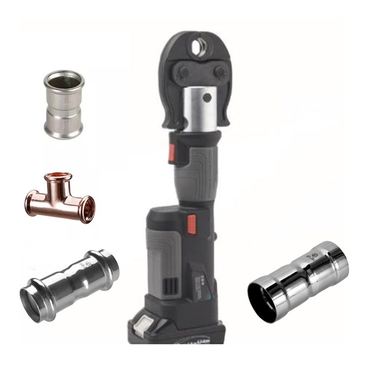 pz-1930 cordless plumbing pipe press Pipe Fitting Press Tool Automatic Crimping Machine for Pex copper stainless steel fitting