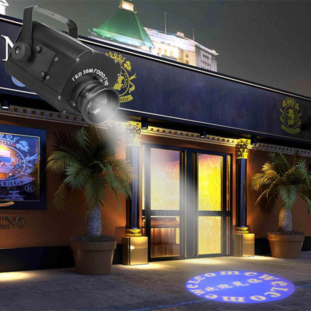 Gobo projector 50w colorful led zoom gobo light / logo light