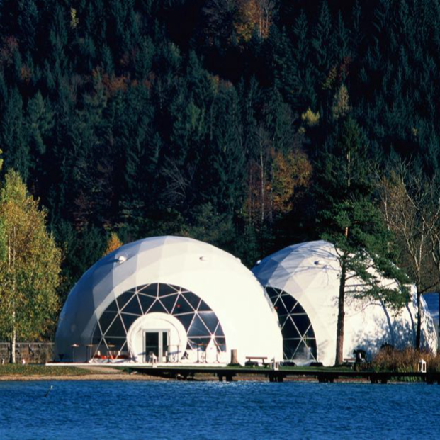 China prefabricated light modular demo tent with fast installation and special design