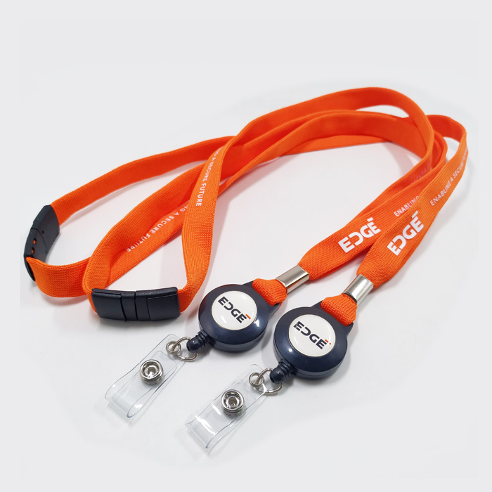 neck badge reel retractable reel phone holder lanyards