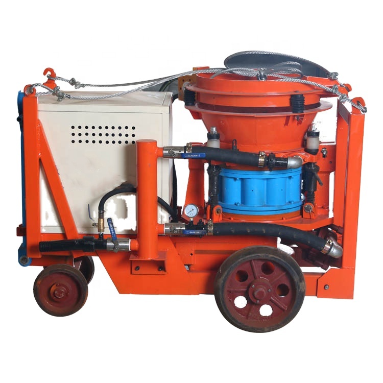 PZ-6F Excavation support use shotcrete machine dry shotcrete machine dry mix concrete sprayer for mining tunneling
