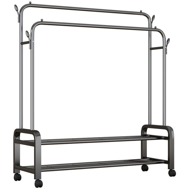 Customized Clothing Garment Rack Adjustable Mobile Cloth Hanging Organizer Rack Steel Hanger rack