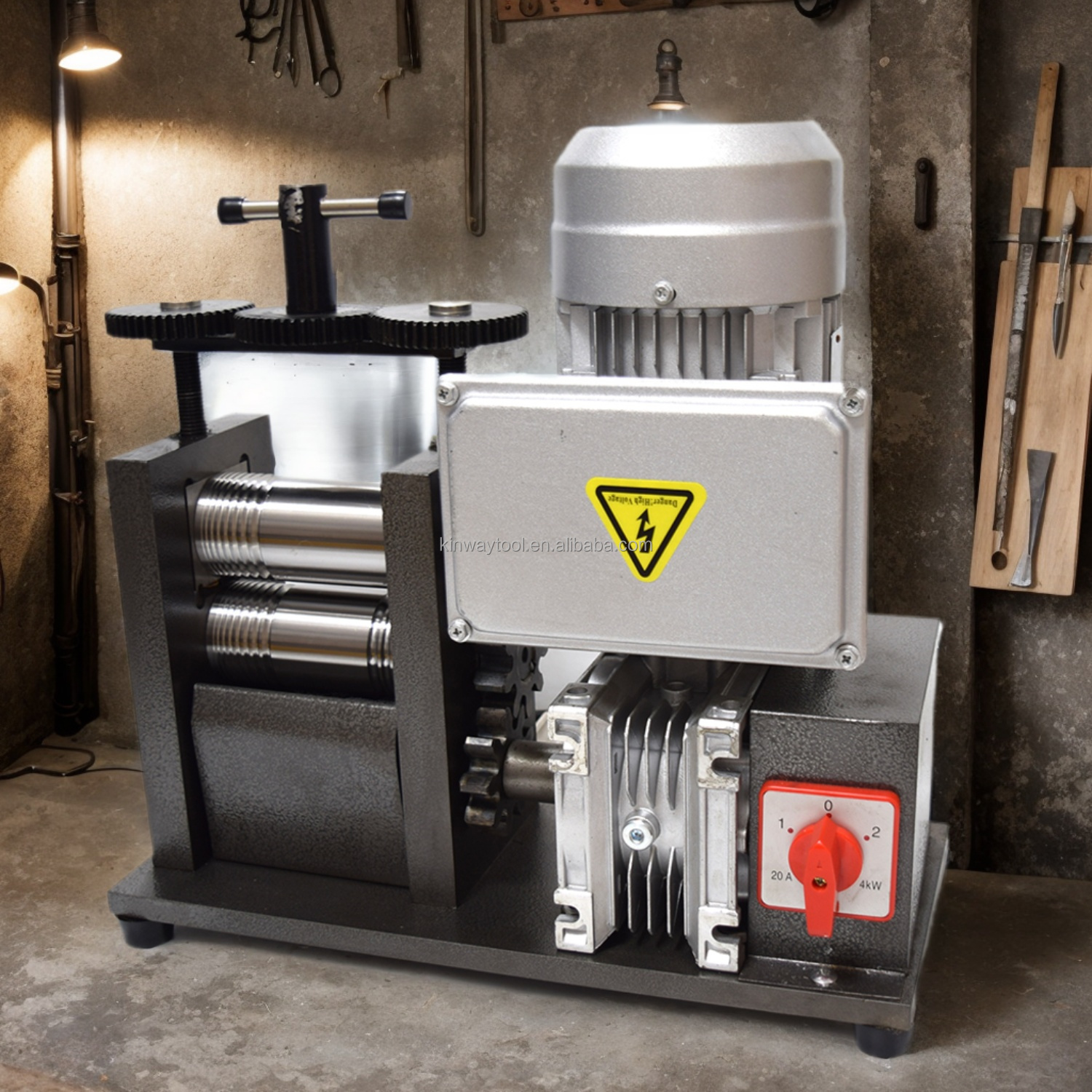 2025 Kinway New Arrivals Factory Jewelry Mill Machine Tungsten Carbide Mirror Surface Sheet Rolling Mill steel rolling mills