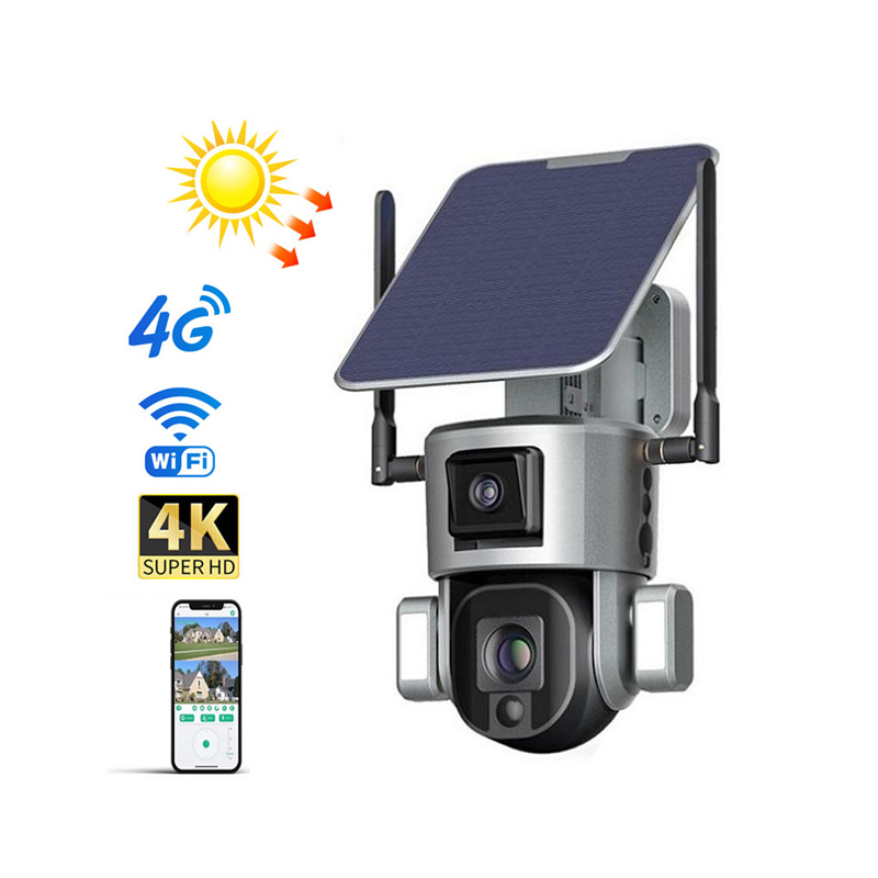 Wholesale Price WiFi Dome Camera 4G Security System Cameras De Seguridad Wifi Surveillance Systems With 2 Way Talk