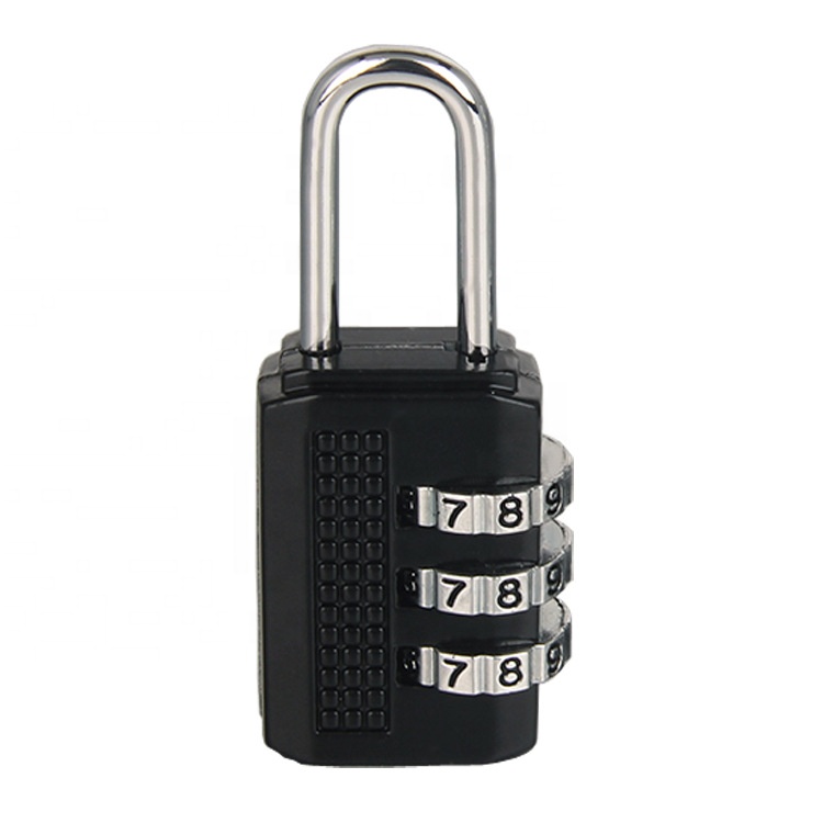 Combination lock metal Luggage Backpack small cabinet student school trunk backpack lock 3-digit password padlock