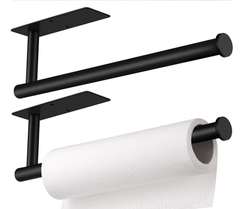 Wall Mounted Toilet Paper Holder Kitchen roll holder Self Adhesive Towel Roll Dispenser