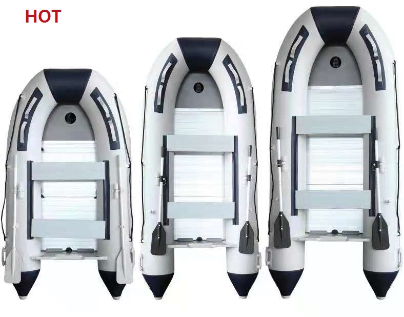 Wholesales Factory Direct Sales 6 Persons 400cm / 13FT Inflatable RIB Fishing Dinghy Kayak Rafting Rescue Hypalon Boat