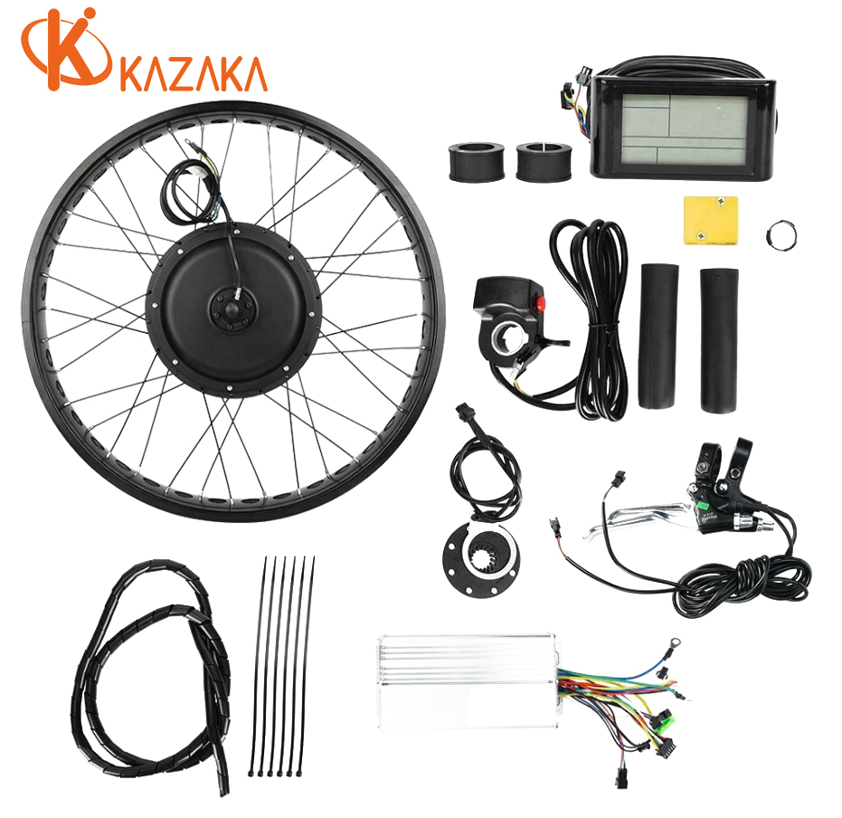1500w 2000w щётка, скользящая по волосам меньше шестерни уменьшенного использования пластин, моторный конверсионный набор колеса, фара для электровелосипеда в комплекте 20 "24" 26 "27,5 28'' LED литиевая батарея 2000 Комплект