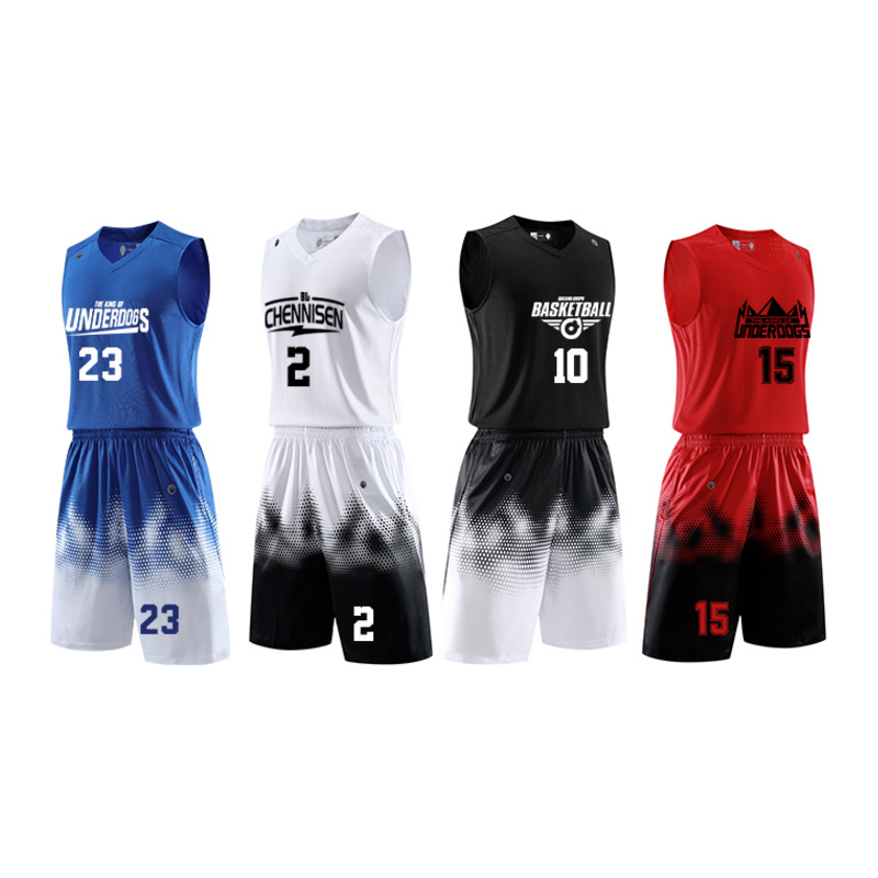 2021 New Hot Profession Modern Fashionable Quick Dry Basketball Jersey Uniform Team Sport Wear Set