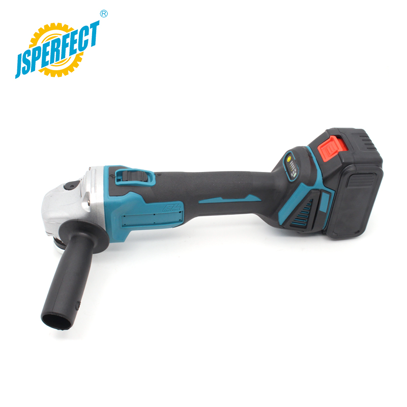 JSPERFECT OEM high quality 20v brushless motor 4 1/2 cordless angle grinders machine