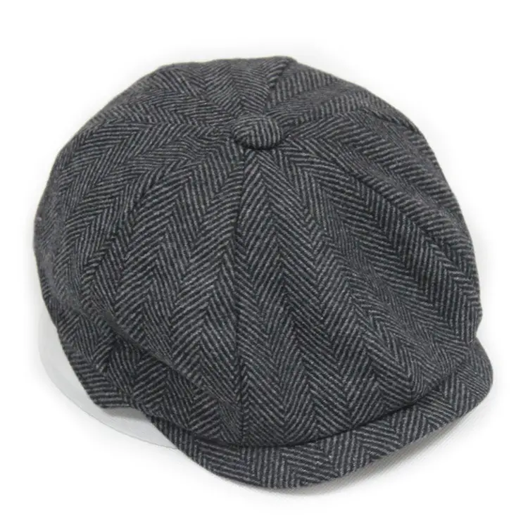 Trade Assurance Manufacturer Wholesale denim fabric ivy cap custom newsboy cap