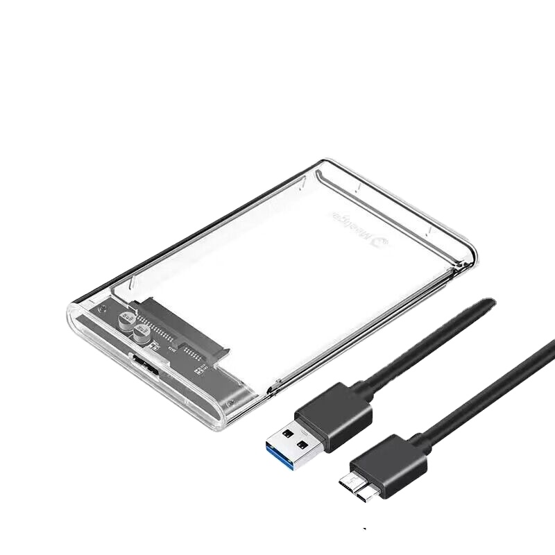 Корпус Usb3.0 для жесткого диска 2,5 дюймов с последовательным портом Sata Ssd чехол для жесткого диска Поддержка 6 Тб Прозрачный чехол для мобильного внешнего Hdd
