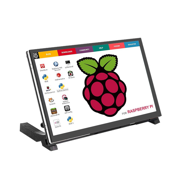 7-дюймовый IPS сенсорный экран модуль 1024x600 HD-MI совместимый с USB дисплей монитор плата замена для 7 "Raspberry Pi 4B/3B дисплей