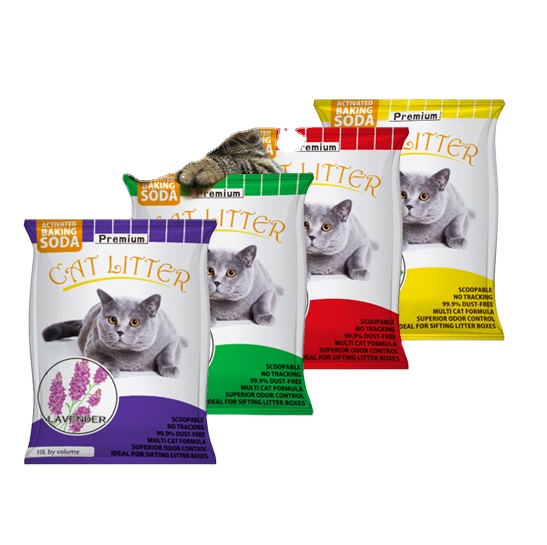 Pet toilet sand Factory in China scented cat litter