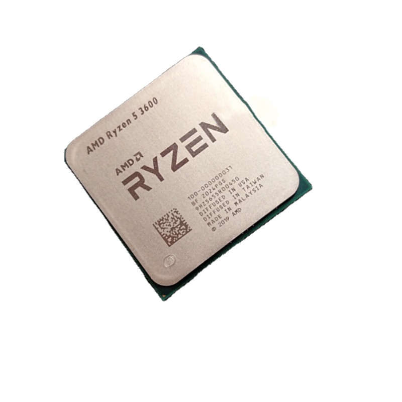 Процессор для компьютера AMD R5 3600 3,6 ГГц AM4 BF 2024PGS, процессор для настольных компьютеров