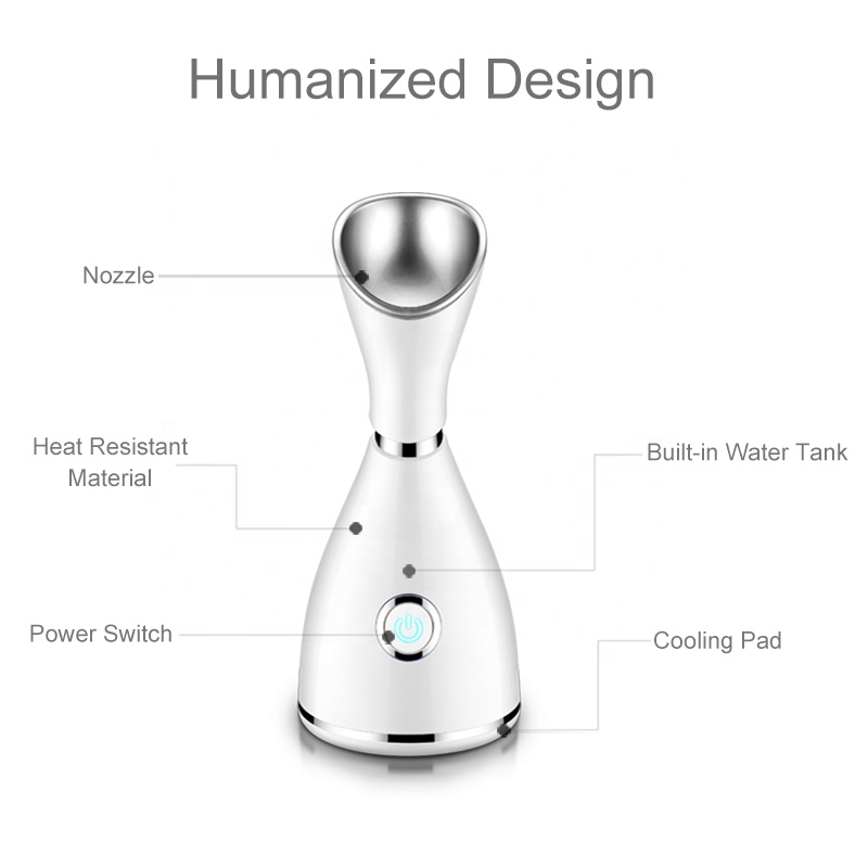 Электрический распылитель Nano Mist, паровой испаритель для лица, портативный мини-отпариватель для лица
