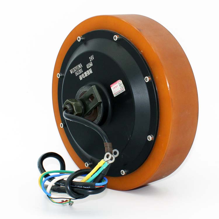 Ymmotor по заказу клиента производства специальных транспортных средств с резиновыми колесами двойной зал с бесщеточным двигателем постоянного тока 250 200N * м