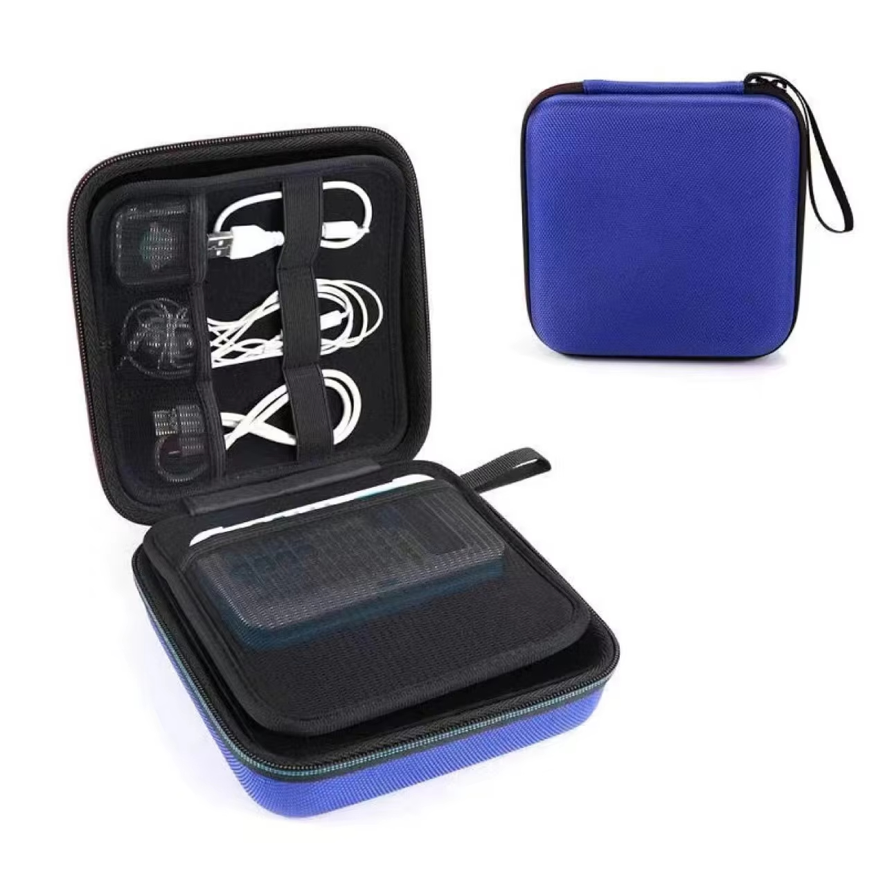 EVA Storage Bag Multi-function Mobile Phone Data Cable Arrangement Mp3 and Other Small Electronic Products Storage Bag