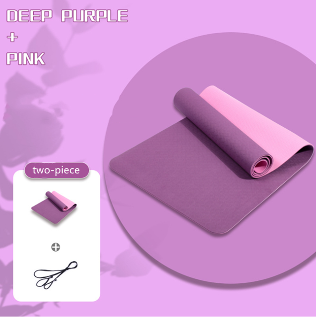Factory directly supply good quality High density Eco-friendly custom yoga mat for exercise
