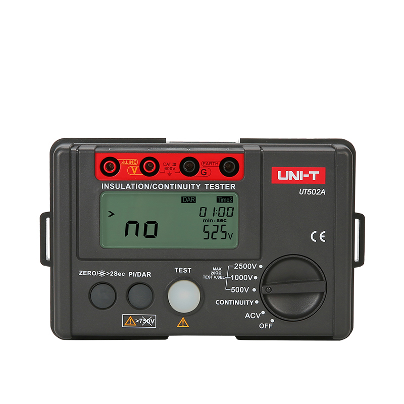 UNI-T UT502A PI коэффициент поляризации DAR тестер поглощения сопротивления изоляции цифровой тестер сопротивления изоляции