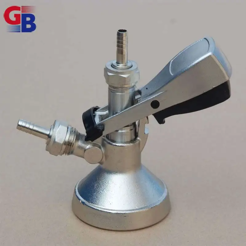 GB Best price key keg coupler G type spear valve coupler for draft beer