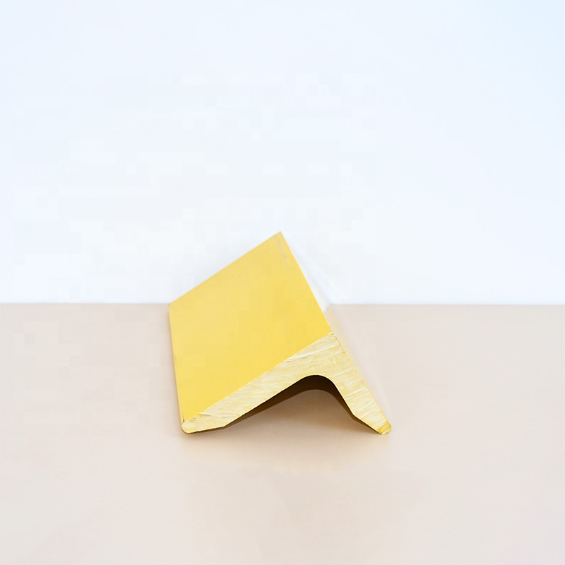 2024 Best Seller Wall Angle Pvc Protector Safety Pvc corner Guards corner Guards For Walls Extruded Plastic Profiles Hdpe corner