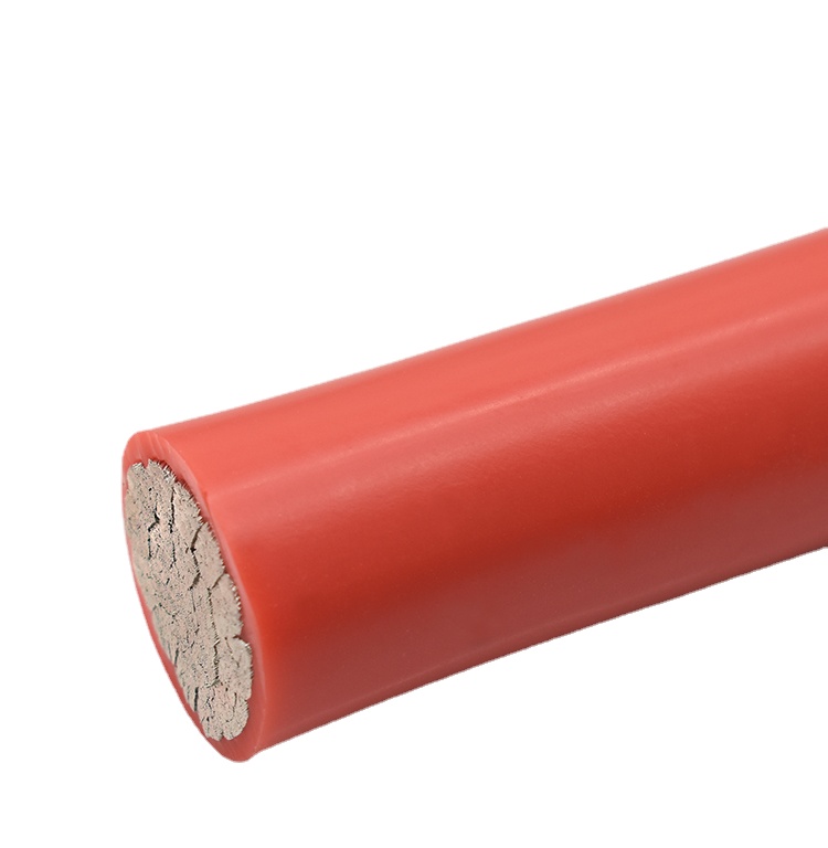 Soft High Temperature Resistant Silicone Wire 2AWG 0.08mm*10000 OD 13.5mm Heat Cold Resistant silicone wire awg