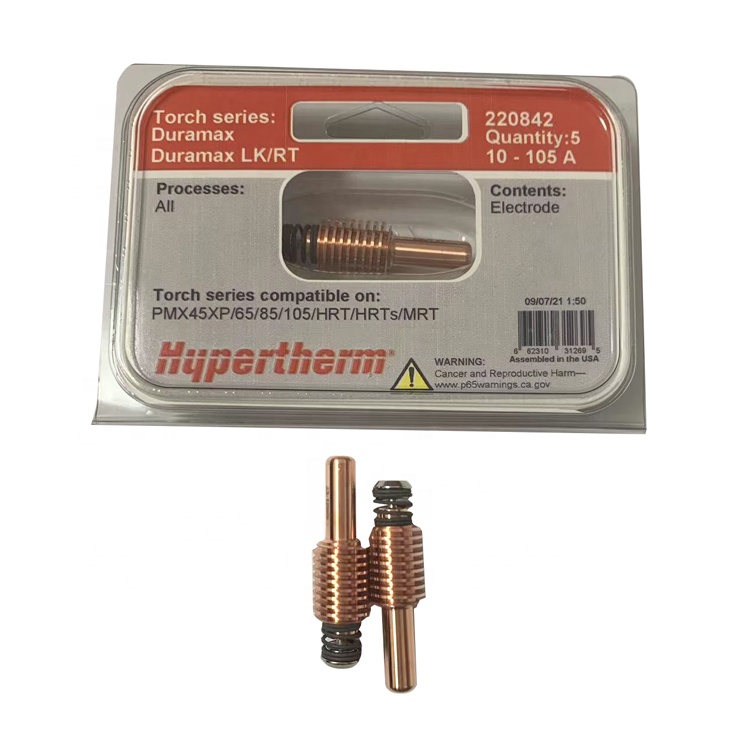 Плазменные расходные материалы Hypertherm 45, 220842 электрод для плазменной резки