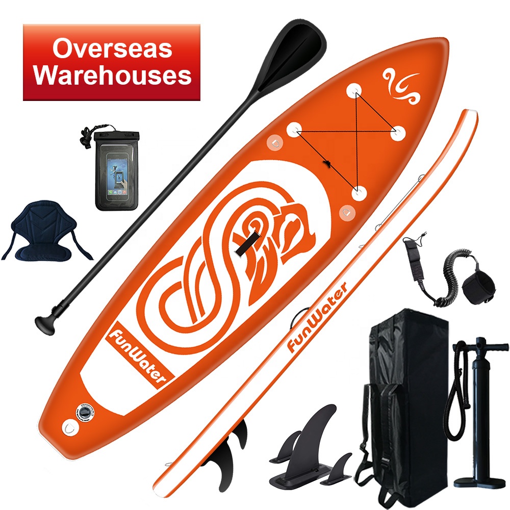 FUNWATER Drop Shipping sup stand up paddle board standup paddle board high quality inflatable sup stand up paddle board