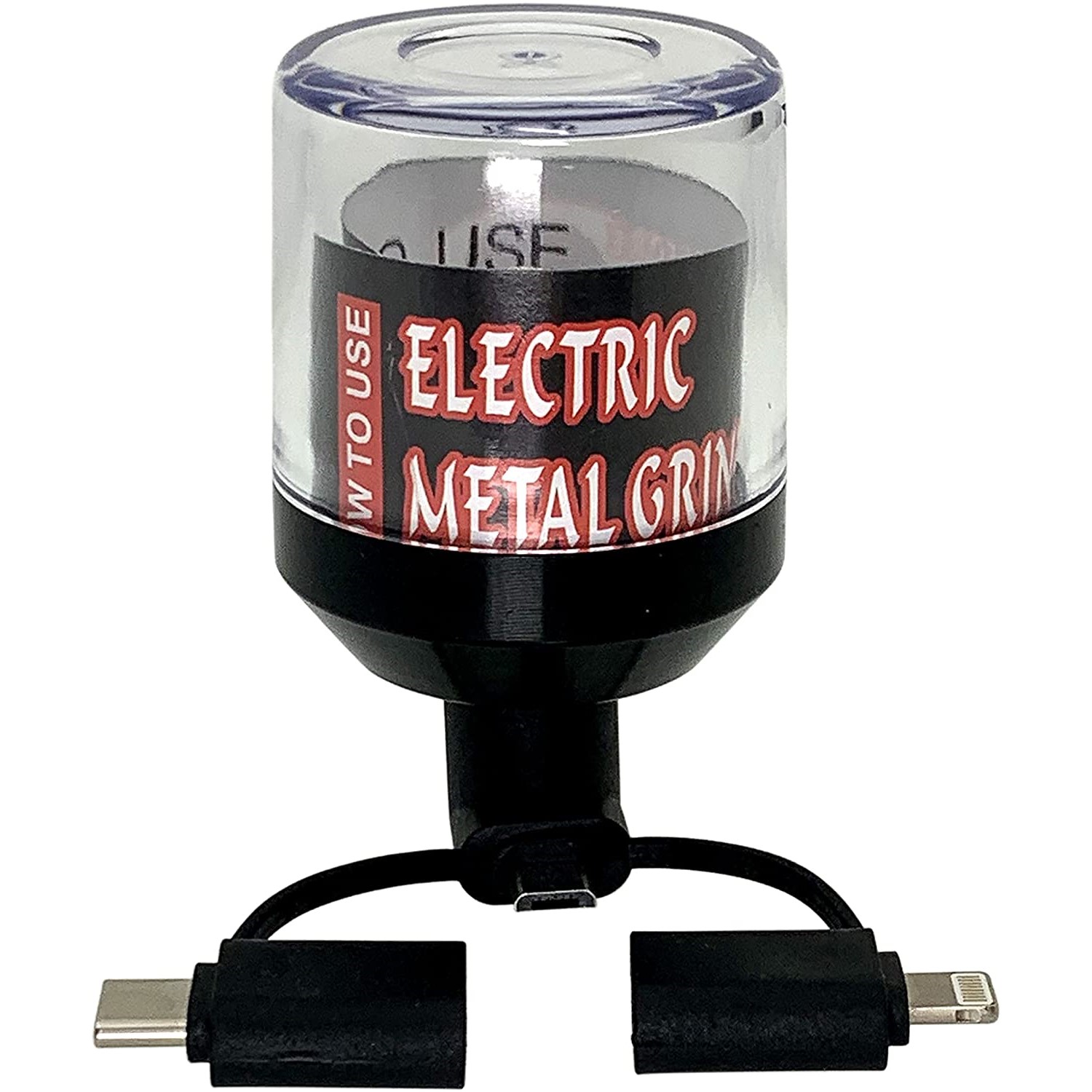 Измельчитель для электронных сигарет, USB Автоматическая шлифовальная машинка с одной кнопкой, Карманный металлический сплав, измельчитель для трав, Cracker