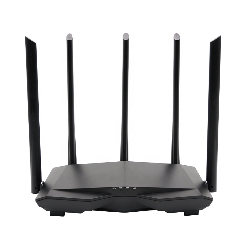 ФУР GC7 Dual Band 10/100 Мбит/с беспроводной Новый Wi-Fi маршрутизатор 2,4 ГГц/5 ГГц двухдиапазонный беспроводной маршрутизатор с 5 * 6dBi с высоким коэффициентом усиления антенны
