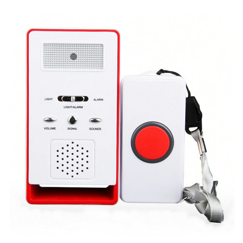 Long Range Emergency Call Buttton Nurse SOS Alert alarm System Smart Wireless Caregiver Pager System for Elderly Seniors Patient