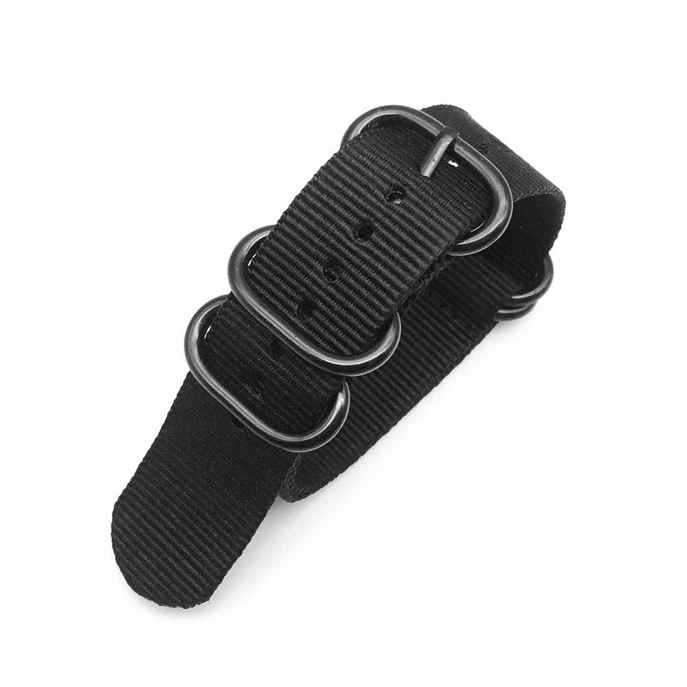 Wrist Watch Ladies Custom Nylon Watch Strap 18mm 19mm 20mm Nylon Strap Men's Nylon Watch Band Replacement 3 Rings