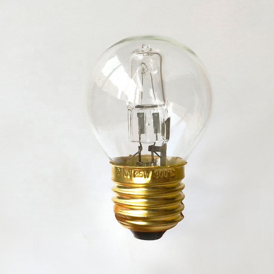 Long life 28W, 42W, 53W E26 400 degrees halogen oven bulb