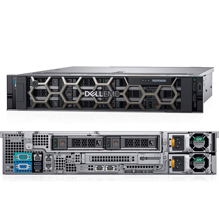 Дешевый серверный Сервер Dell Poweredge R540 2U EMC 32G Amd Intel Xeon Nas