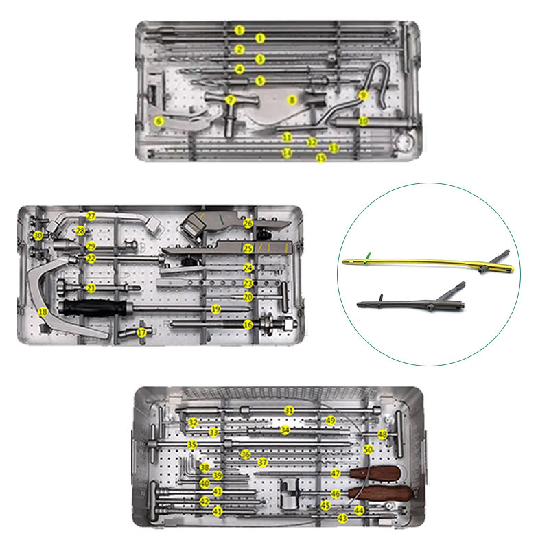 Hospital PFNA Interlocking Nail Instrument Kit Orthopedic Instruments Set Orthopedic Surgical Set