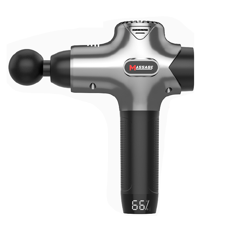 Quite Pure Wave Handheld Massage Gun- 8 Heads - 4800 mAh - 7 Speeds 14mm Amplitude