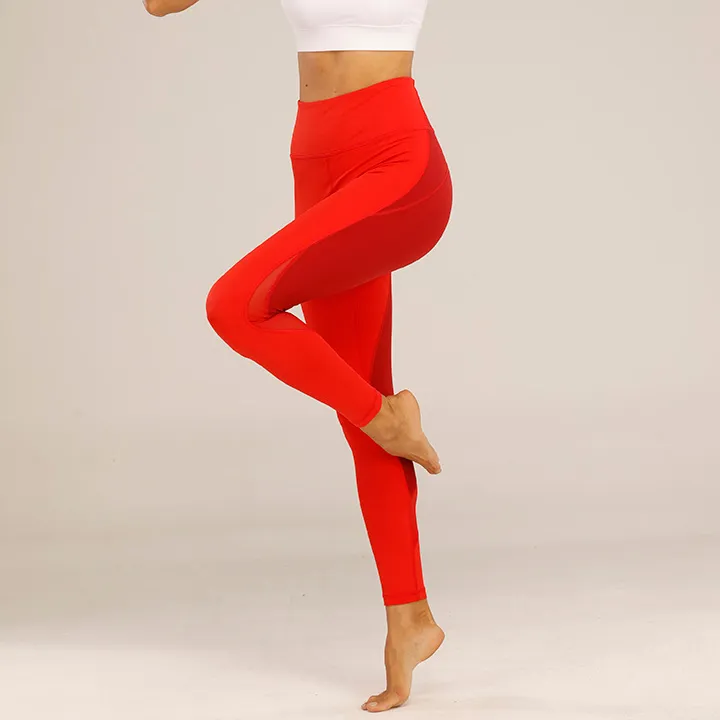 Luckpanther Custom fitness Apparel Women Yoga Compression Running Clothes High Waist Workout Pants Gym Leggings
