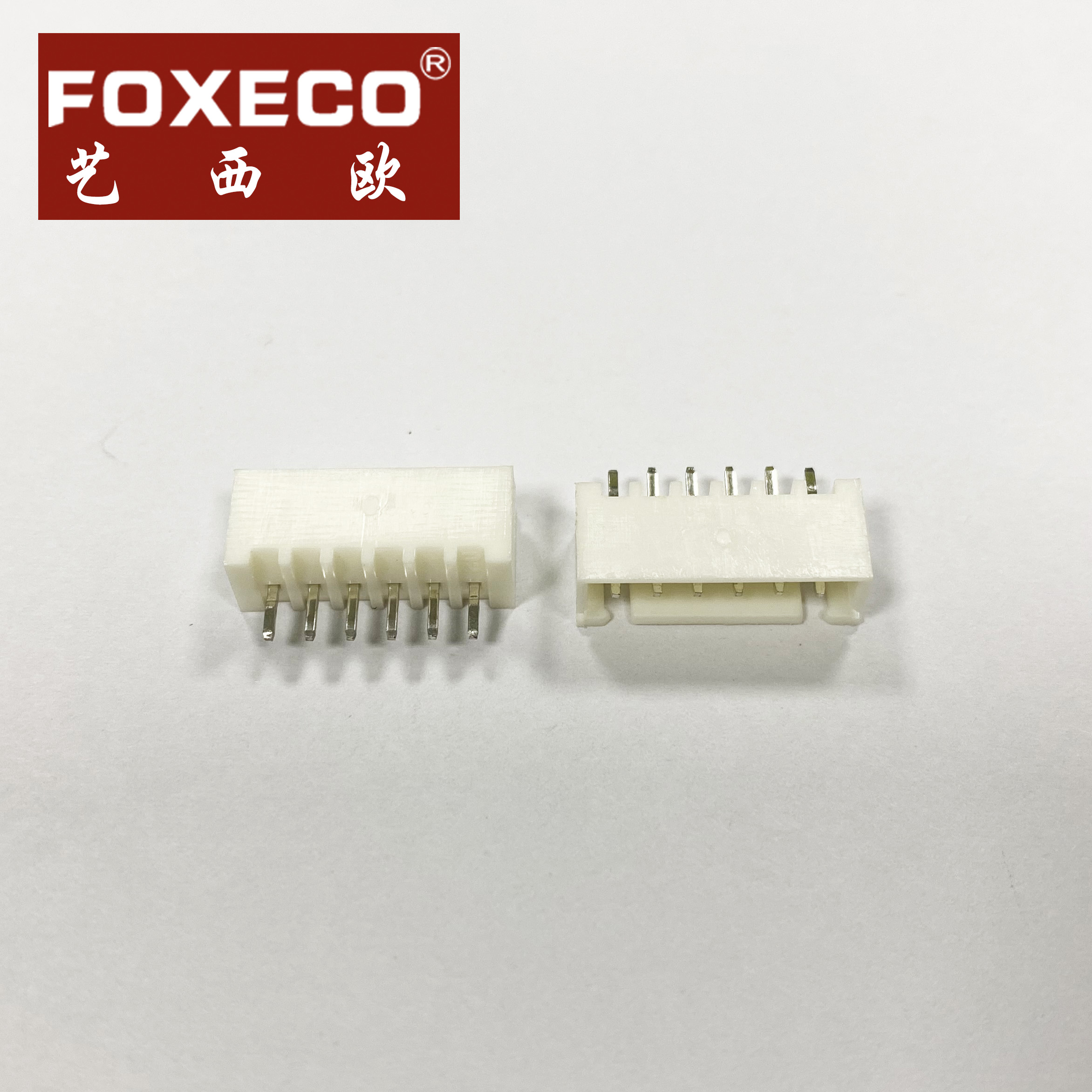 FOXECO клавиатура по индивидуальному заказу пружинный штыревой соединитель оптовая продажа с фабрики 6 pin/FEMALE коннектор высокое качество плата для ноутбука белый разъем