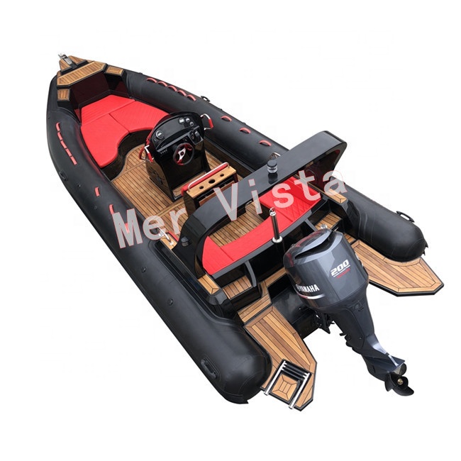 CE RHIB 25ft ребра 760 Hypalon жесткие надувные лодки кабины лодка ПВХ надувная лодка лодки для продажи
