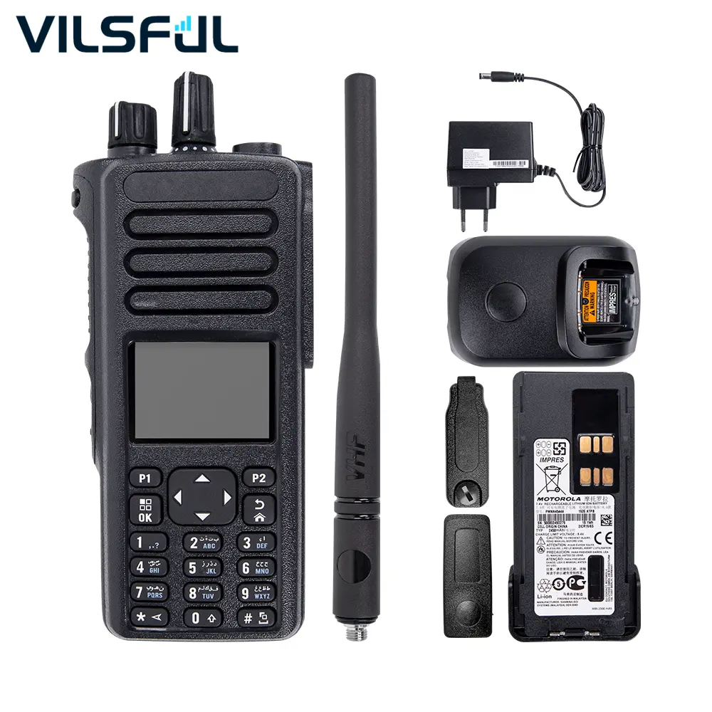 Moto-rola DP4800 Digital Radios UHF VHF Handheld Walkie Talkie