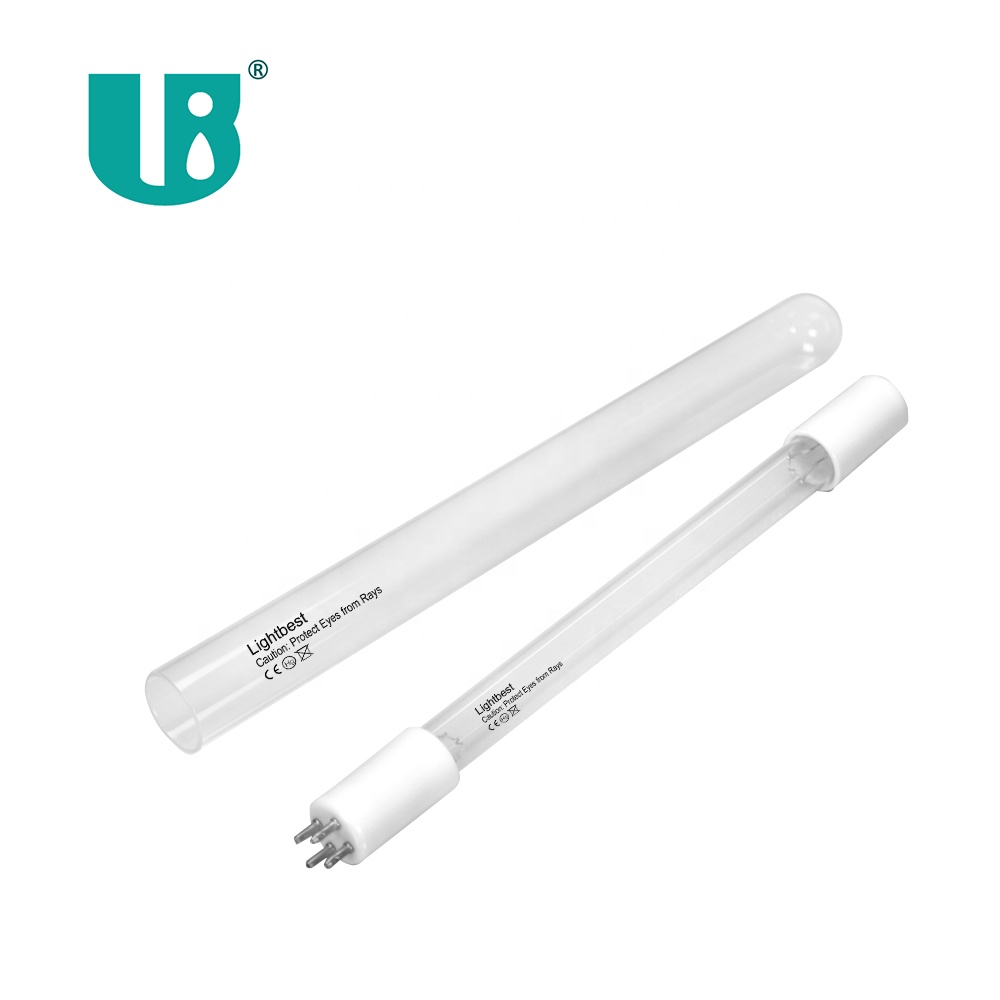 Лампы 75 Вт 320 Вт uv c нм, заменяемые кварцевые трубки, прозрачные кварцевые стеклянные трубки