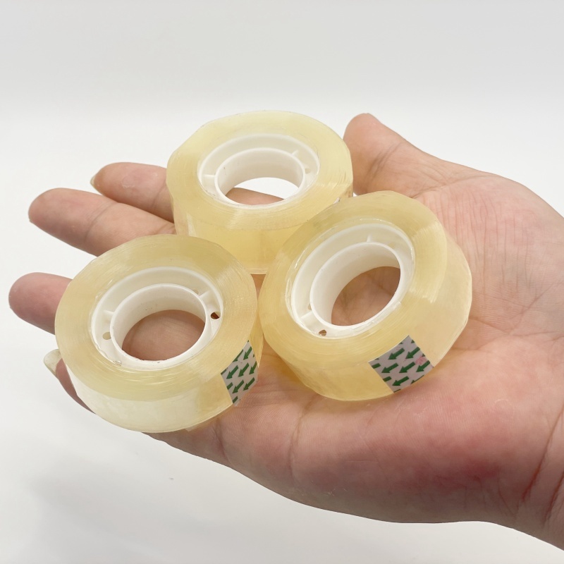 High Quality Multi Purpose Small Transparent Adhesive Tape Packaging Portable Mini Clear Adhesive Tapes
