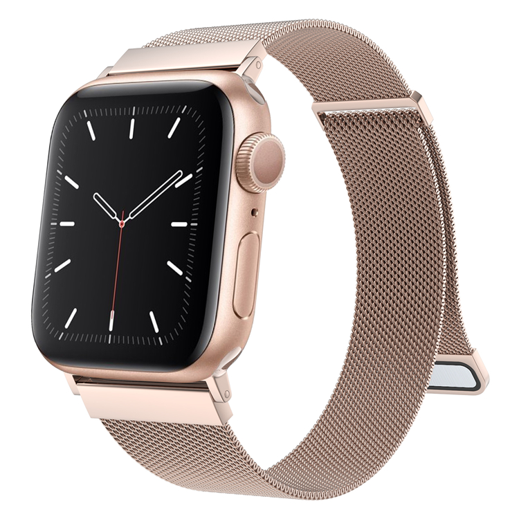 Ремешок для Apple Watch Band 38 40 41 42 44 45 мм, браслет из нержавеющей стали с магнитной сеткой для iwatch Series 7 6 5 4 3 2 1 SE