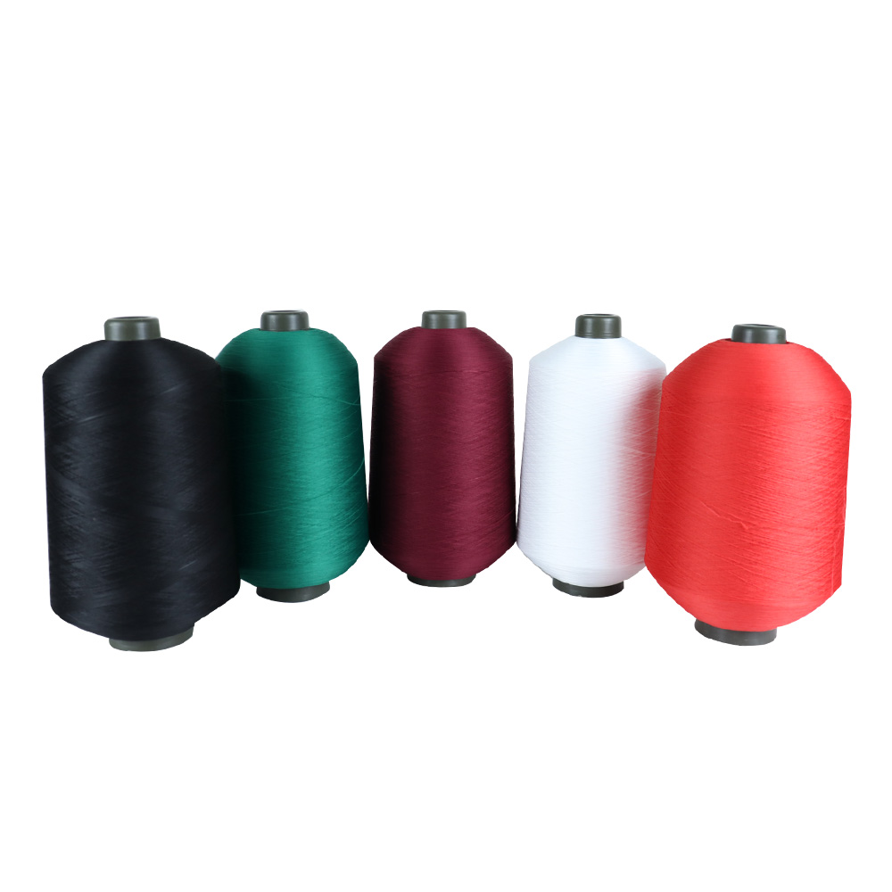75/36/2 75/72/2 Dope dyed Imitation Nylon Yarn High Stretch polyester DTY Yarn copy nylon yarn for football socks