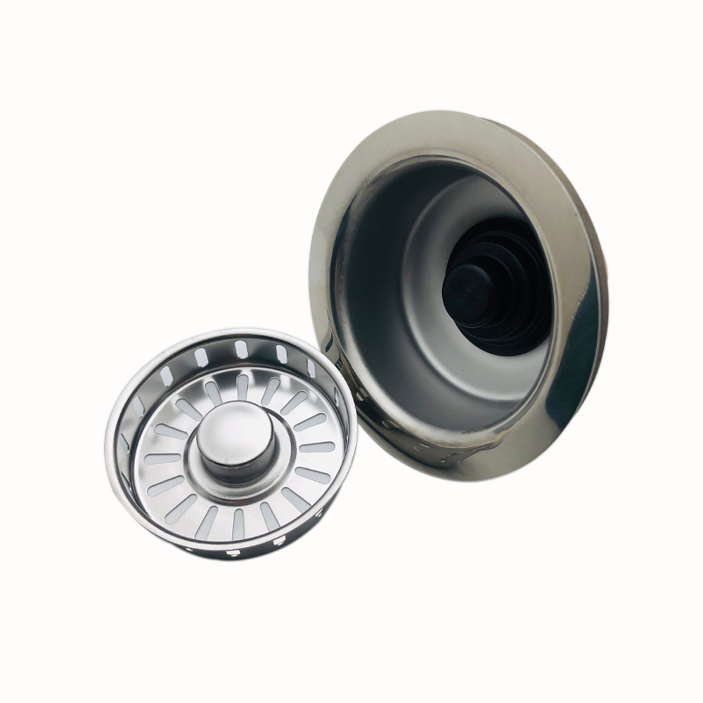 Manufactory direct pop up basket drain Kitchen sink waste kit for sale